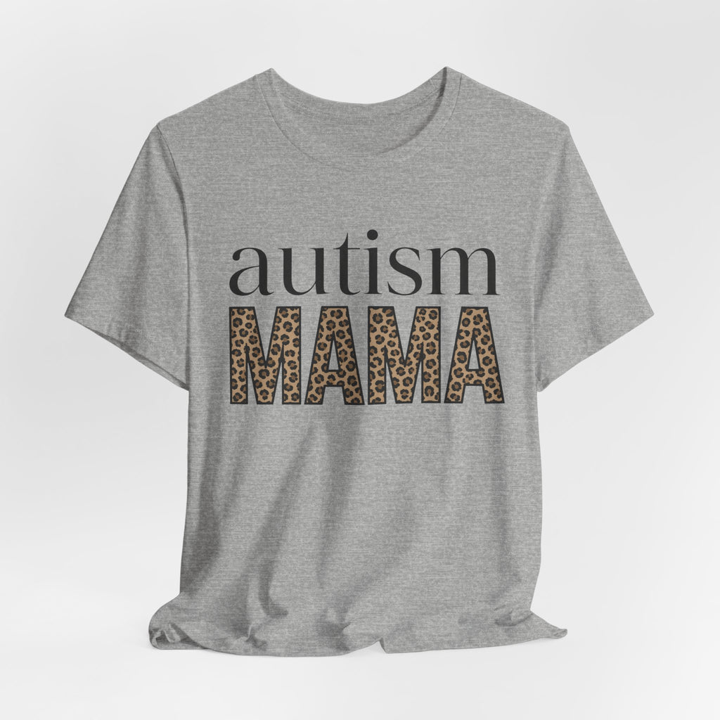 Autism MAMA Leopard Print Tee | Autism Awareness Shirt
