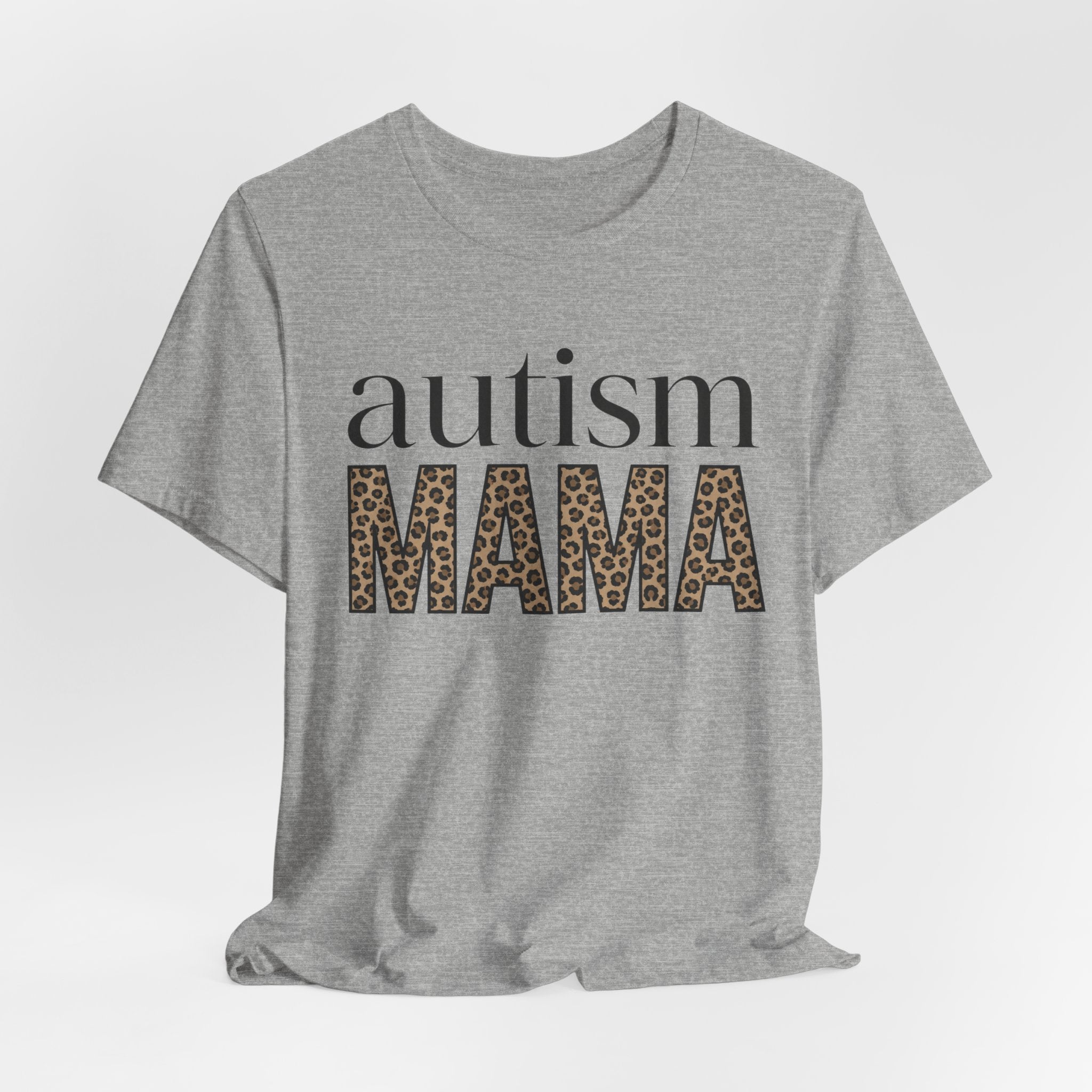Autism MAMA Leopard Print Tee | Autism Awareness Shirt