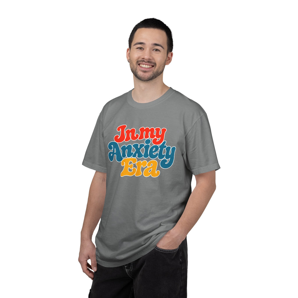 I Am In My Anxiety Era Shirt Anxiety Awareness T Shirt Mental Health Tee Cute Pastel Graphic Shirt Self Care Gift Unisex Apparel