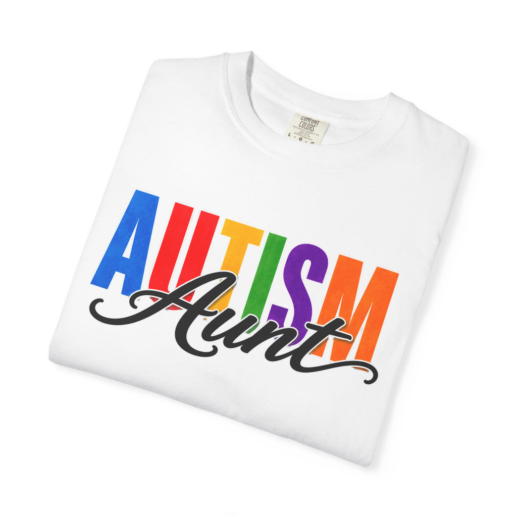 Autism Aunt Shirt Proud Autism Aunt T Shirt Autism Awareness Autism Acceptance Gift Puzzle Heart Special Needs Family Tee