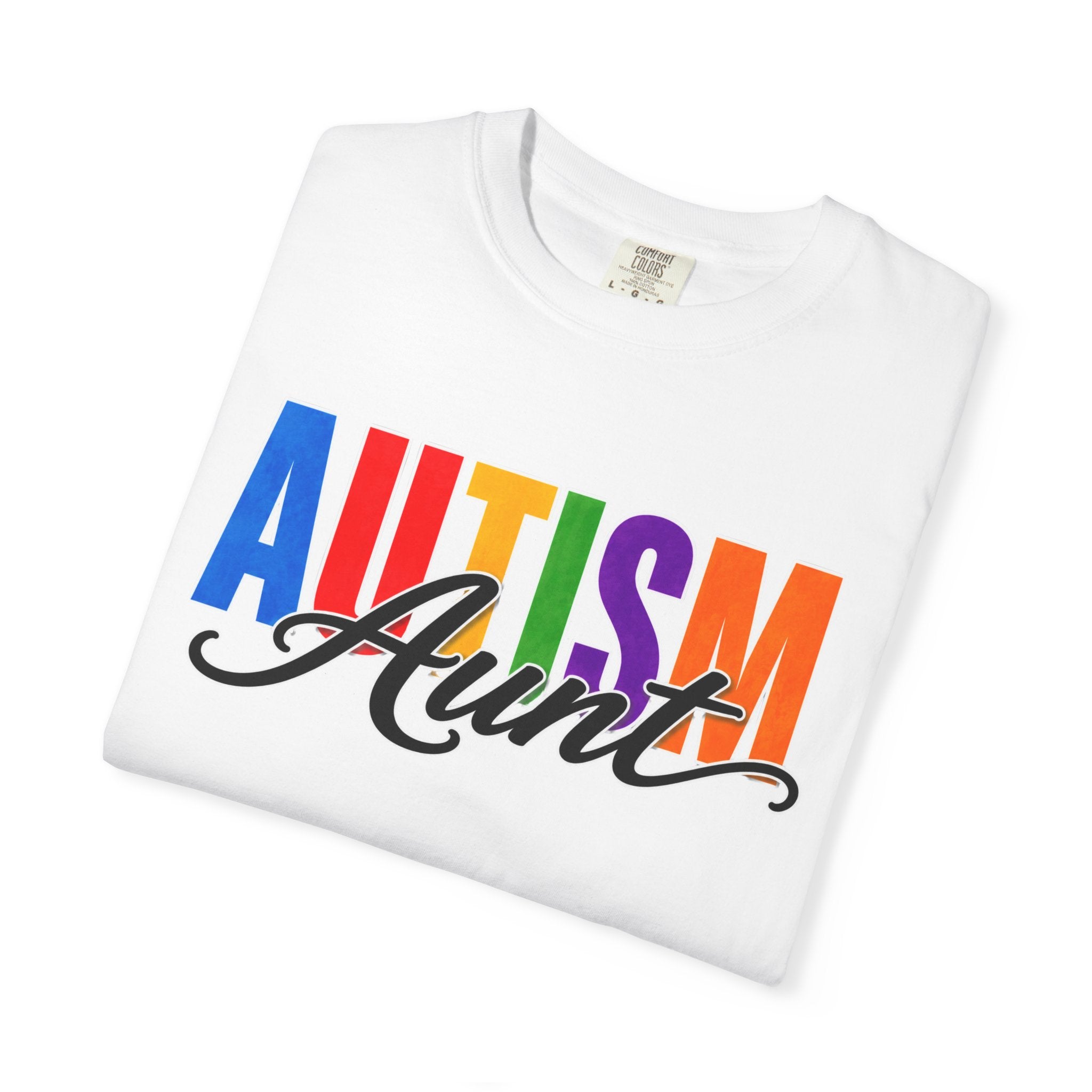 Autism Aunt Shirt Proud Autism Aunt T Shirt Autism Awareness Autism Acceptance Gift Puzzle Heart Special Needs Family Tee