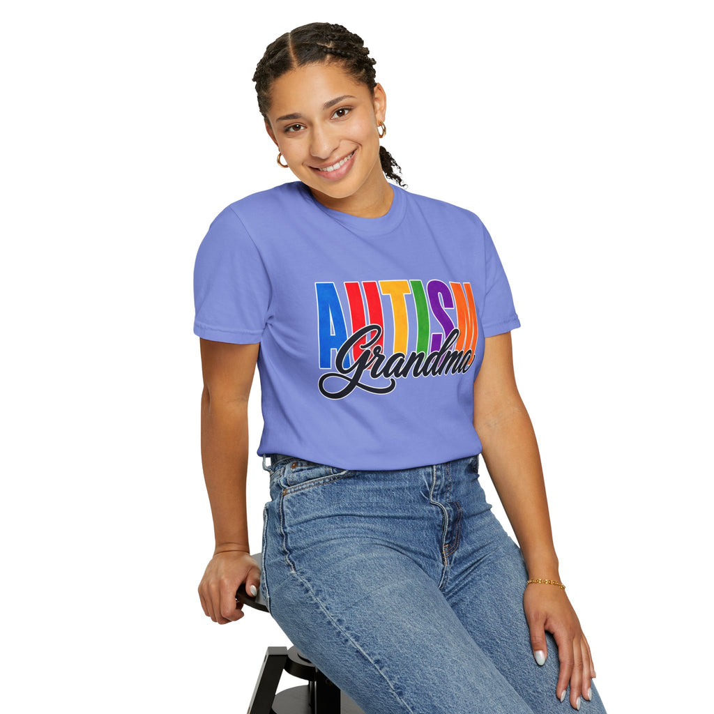 Autism Grandma Shirt Proud Autism Grandma T Shirt Autism Awareness Autism Acceptance Gift Puzzle Heart Special Needs Grandma Tee