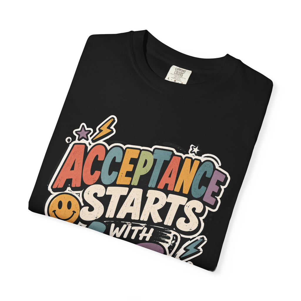 Autism Acceptance Shirt | Puzzle Heart Autism Awareness Shirt, Neurodiversity Inclusion Advocate Gift