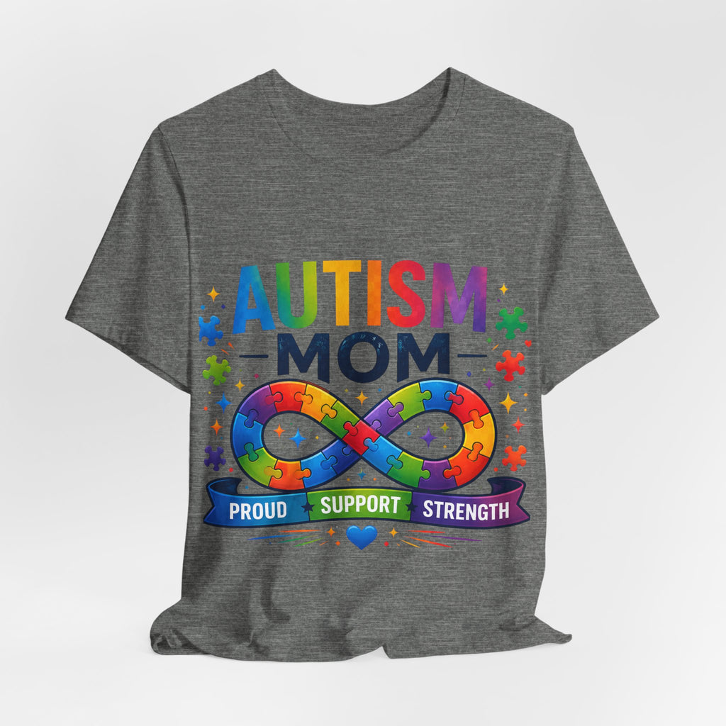 Autism Mom Shirt, Autism Infinity Ribbon Tee, Proud Autism Mom Gift, Autism Acceptance Shirt, Special Needs Mom, Inclusion Apparel