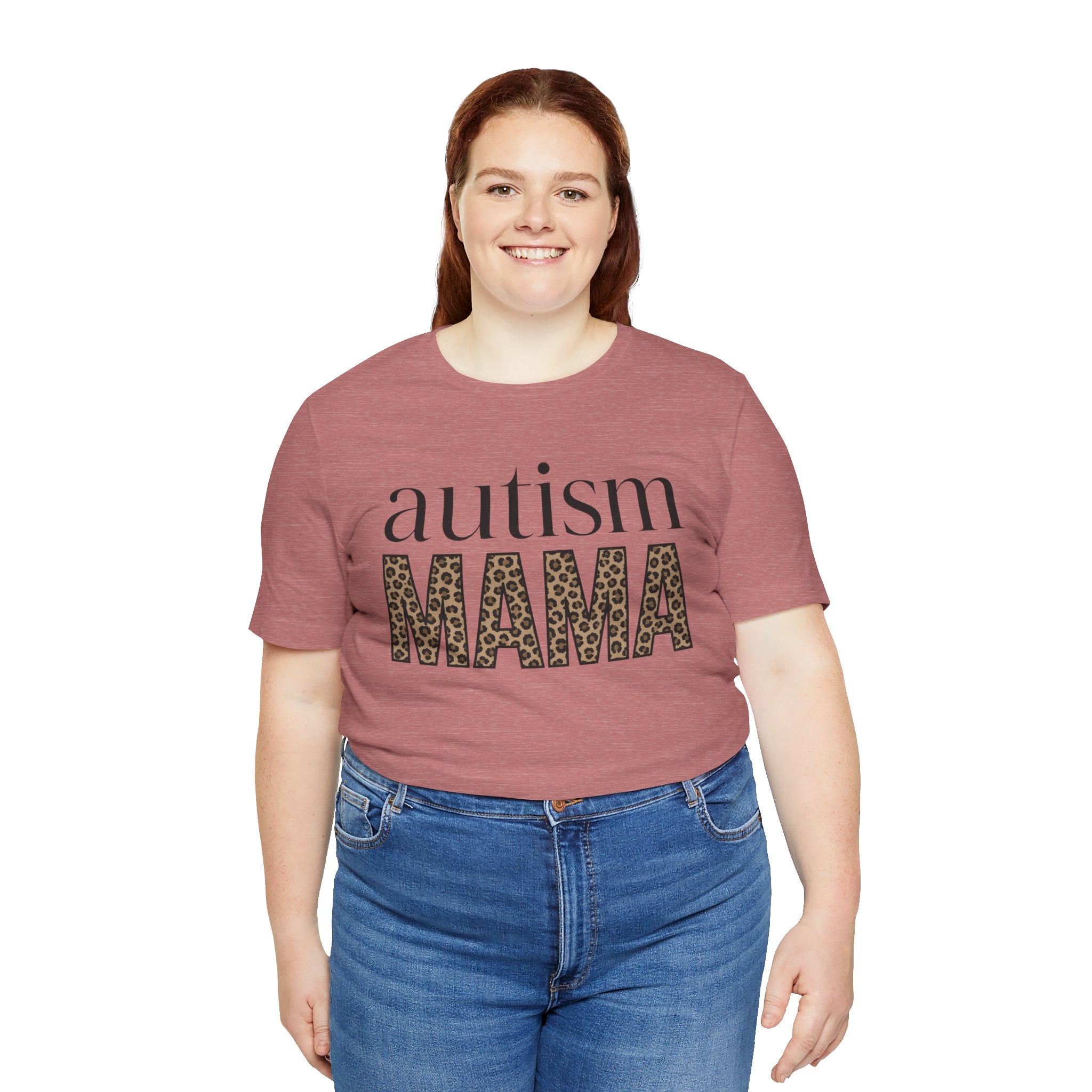Autism MAMA Leopard Print Tee | Autism Awareness Shirt