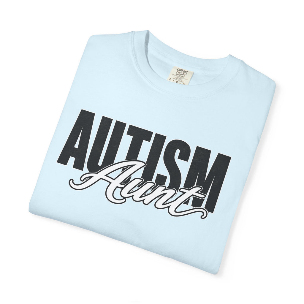 Autism Aunt Shirt Proud Autism Aunt T Shirt Autism Awareness Autism Acceptance Gift Puzzle Heart Special Needs Family Tee