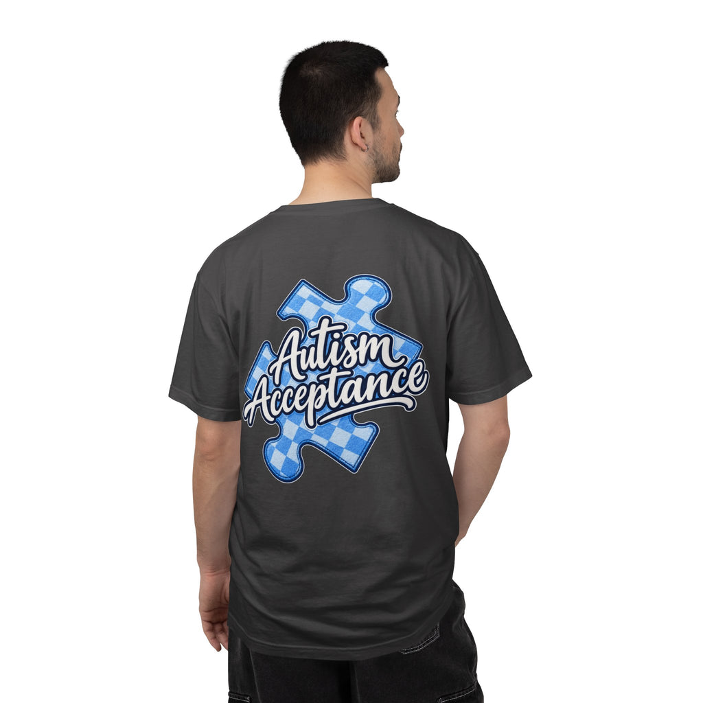 Autism Acceptance Puzzle Piece T-Shirt, Awareness Support Tee, Autism Advocate Shirt, Neurodiversity Gift, Autism Family Apparel