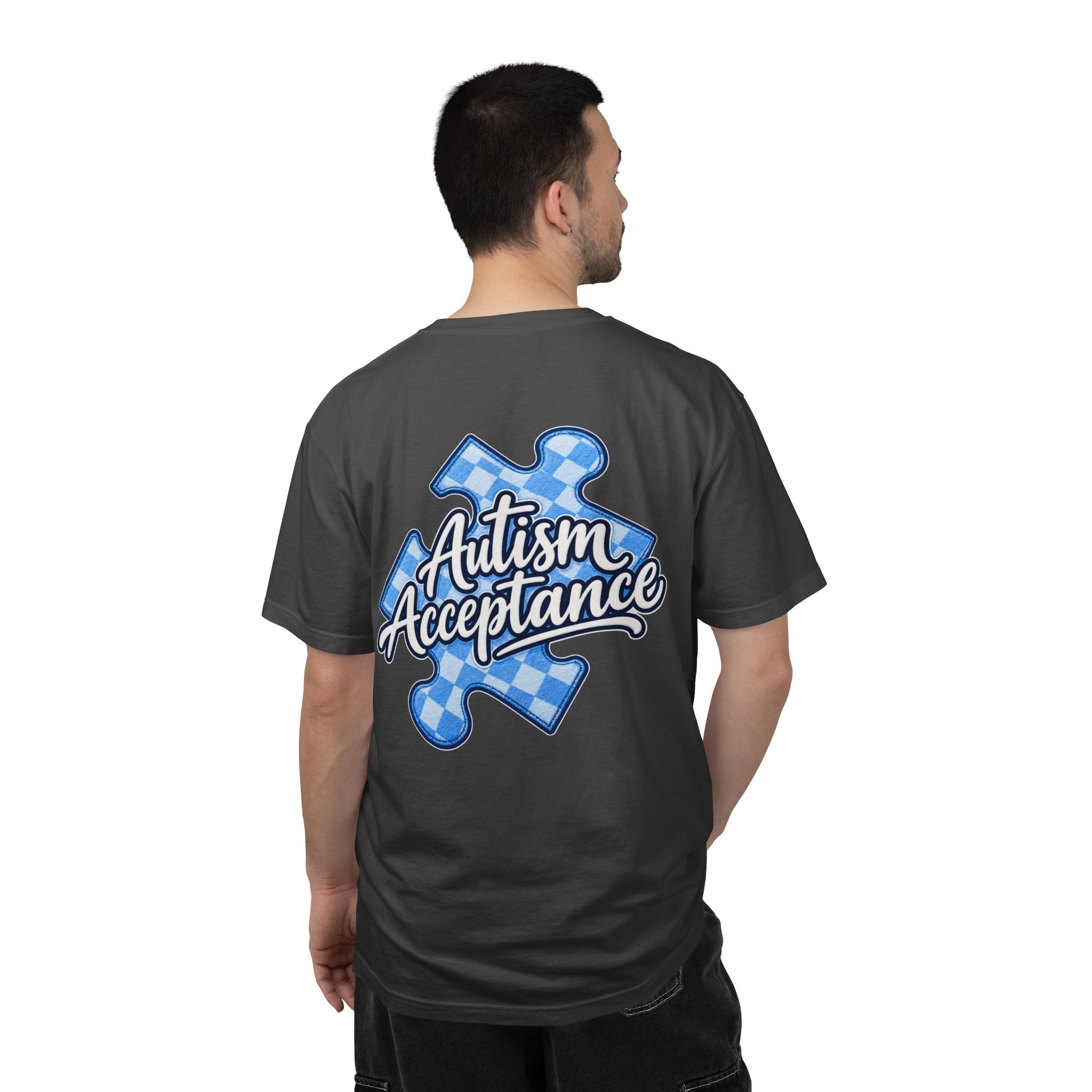 Autism Acceptance Puzzle Piece T-Shirt, Awareness Support Tee, Autism Advocate Shirt, Neurodiversity Gift, Autism Family Apparel