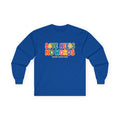 Love Needs No Words Long Sleeve Tee, Autism Acceptance Colorful Shirt, Nonverbal Autism Positive Message T-Shirt, Autism Awareness Gift
