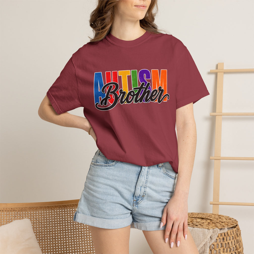 Autism Brother Shirt Proud Autism Brother T Shirt Autism Awareness Autism Acceptance Gift Puzzle Heart Special Needs Sibling Tee
