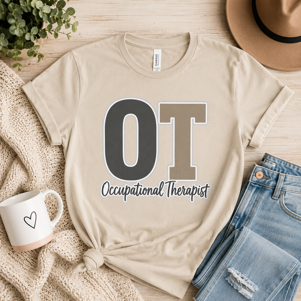 Occupational Therapist Shirt OT Shirt Occupational Therapy Tee Pediatric OT Gift COTA Therapist Shirt Medical Therapy Apparel