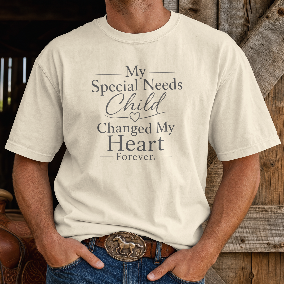 My Special Needs Child Changed My Heart Forever T-Shirt | Special Needs Parent Tee