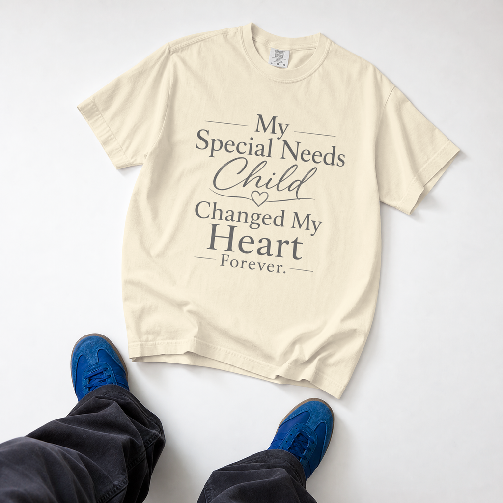 My Special Needs Child Changed My Heart Forever T-Shirt | Special Needs Parent Tee