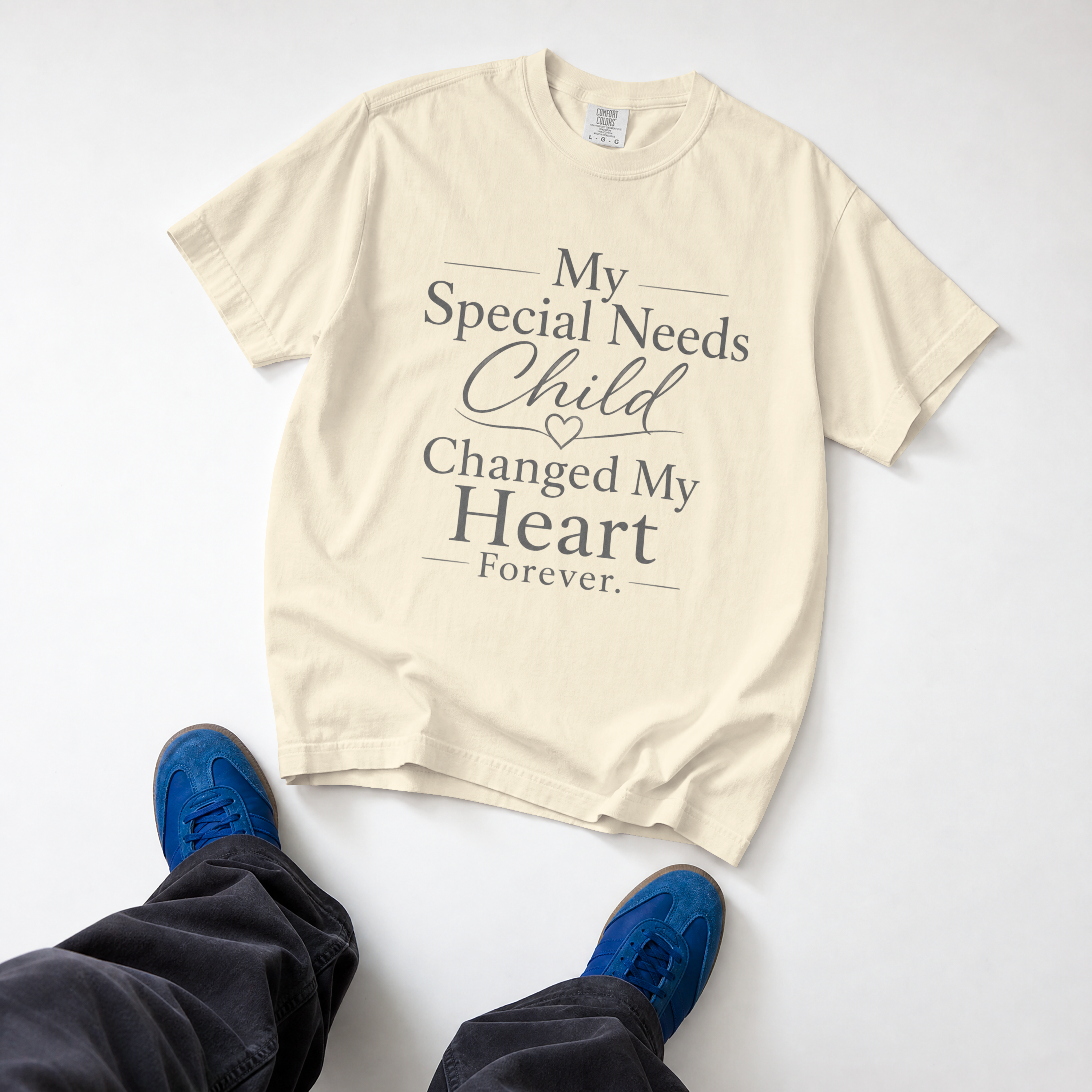 My Special Needs Child Changed My Heart Forever T-Shirt | Special Needs Parent Tee