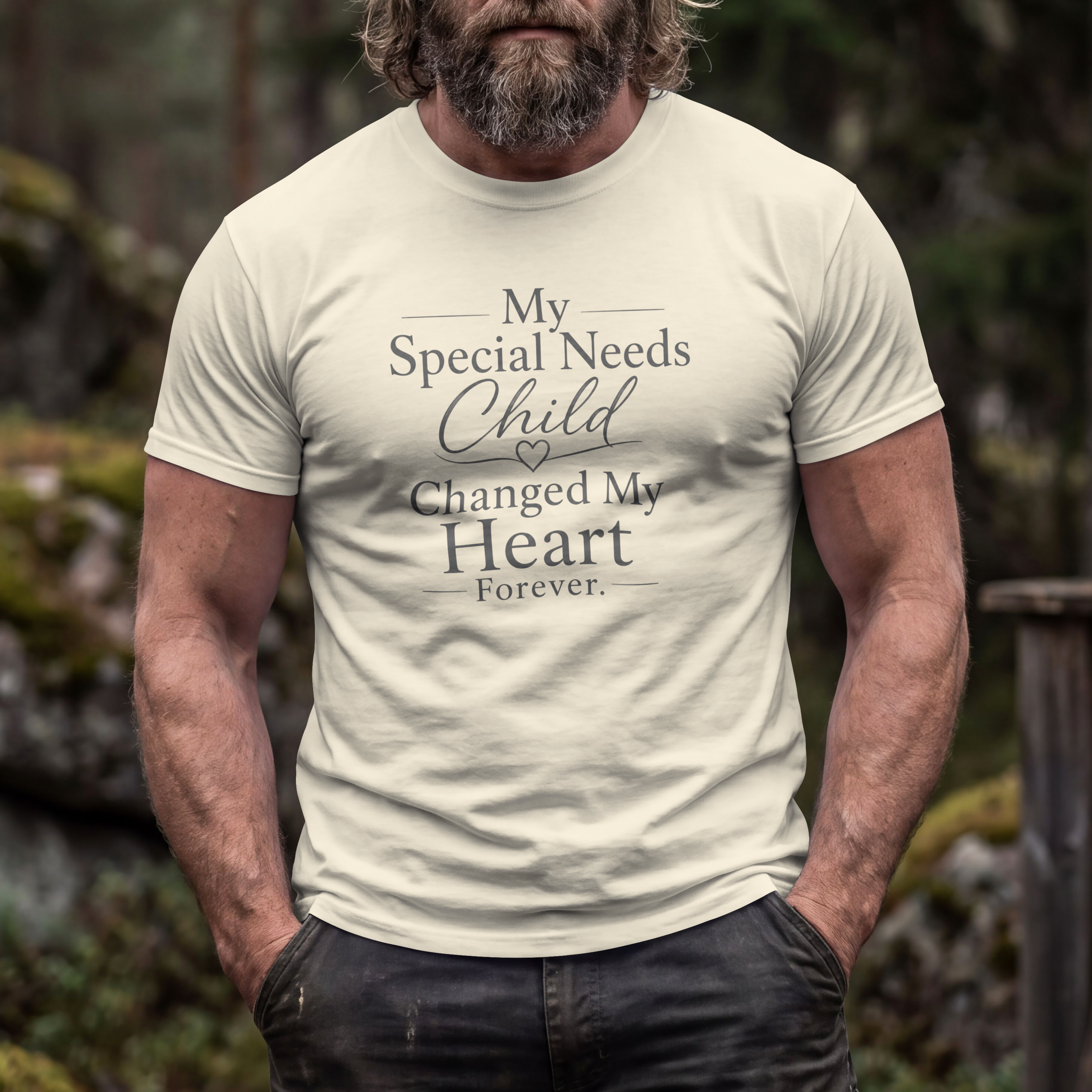 My Special Needs Child Changed My Heart Forever T-Shirt | Special Needs Parent Tee