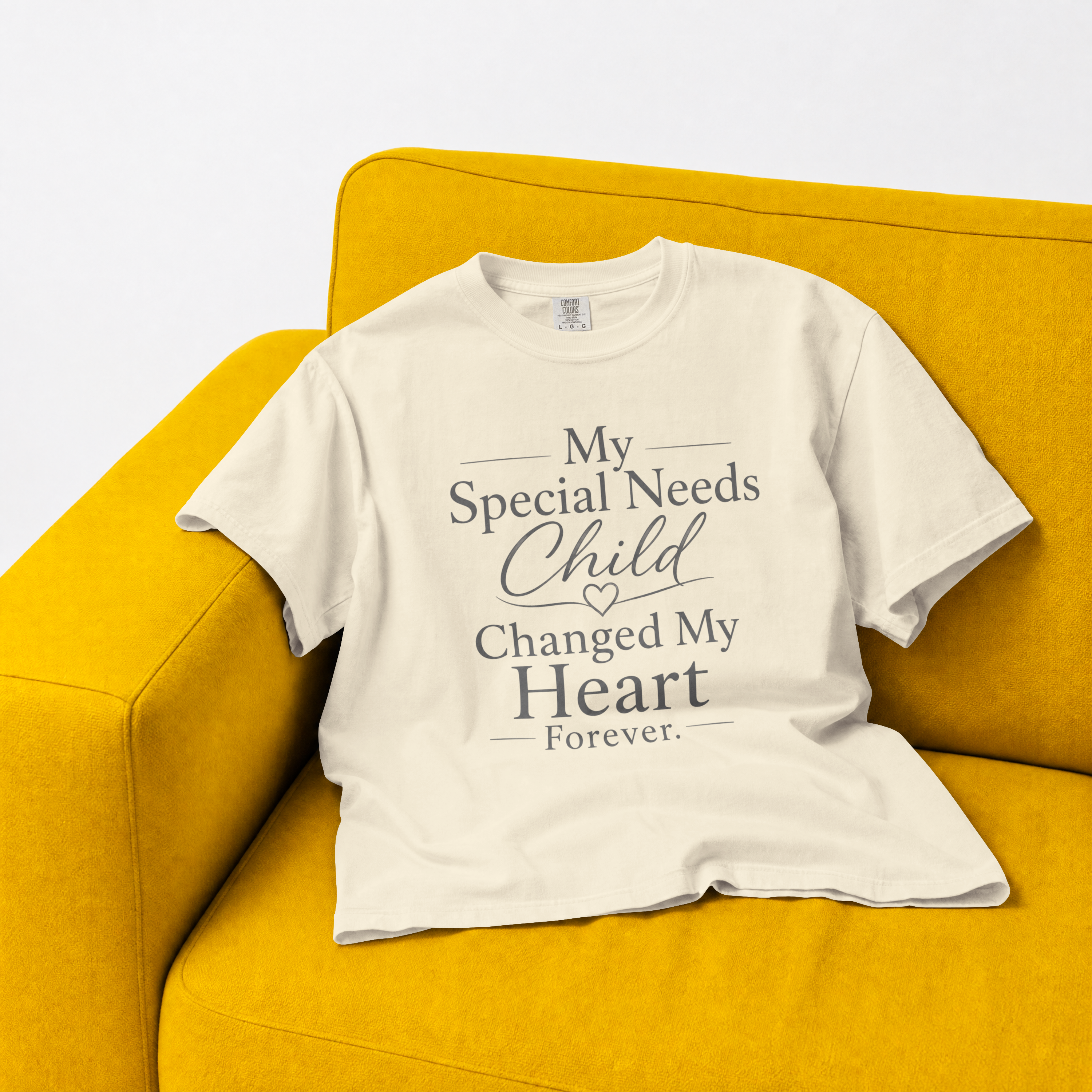 My Special Needs Child Changed My Heart Forever T-Shirt | Special Needs Parent Tee