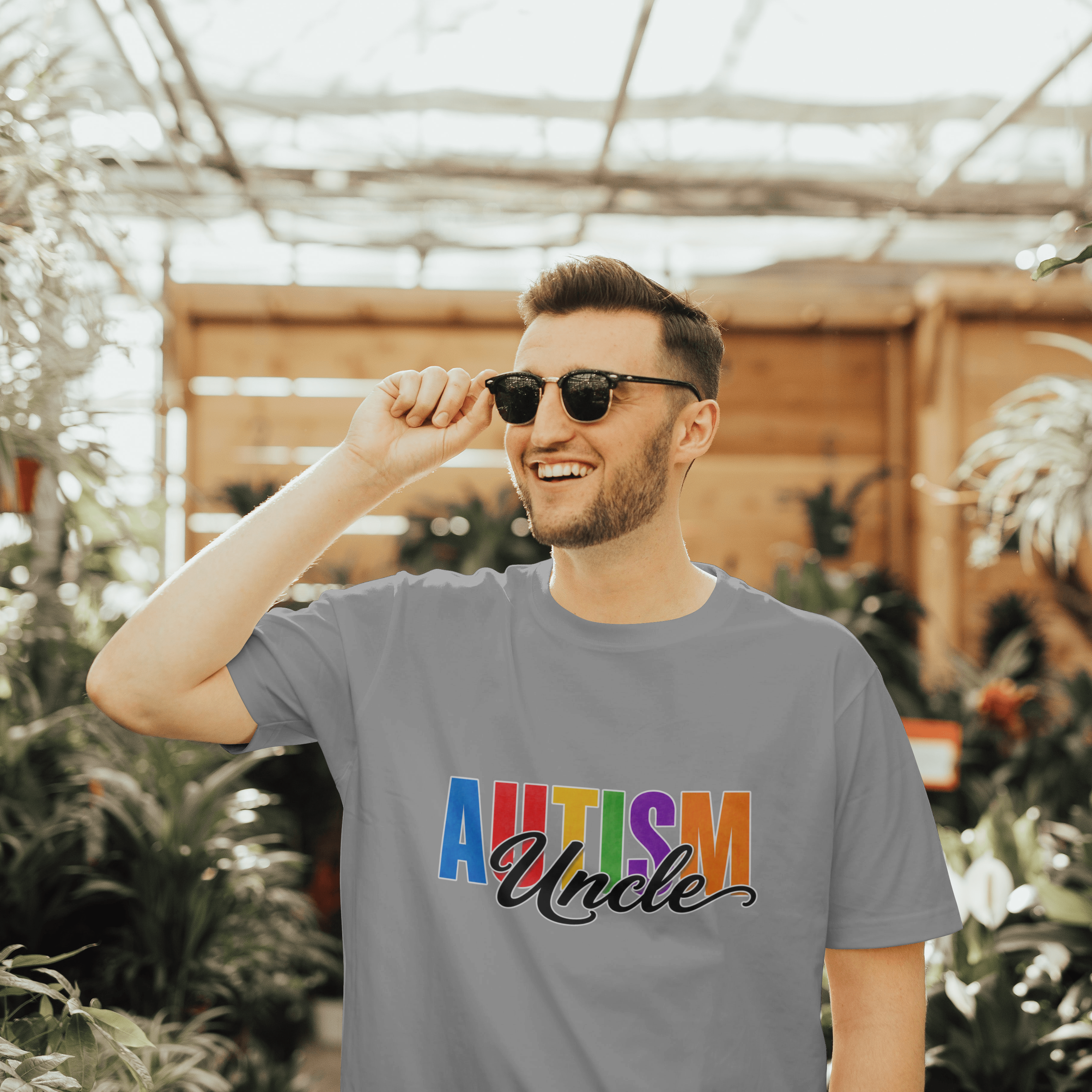 Autism Uncle Shirt Proud Autism Uncle T Shirt Autism Awareness Autism Acceptance Gift Puzzle Heart Special Needs Family Tee