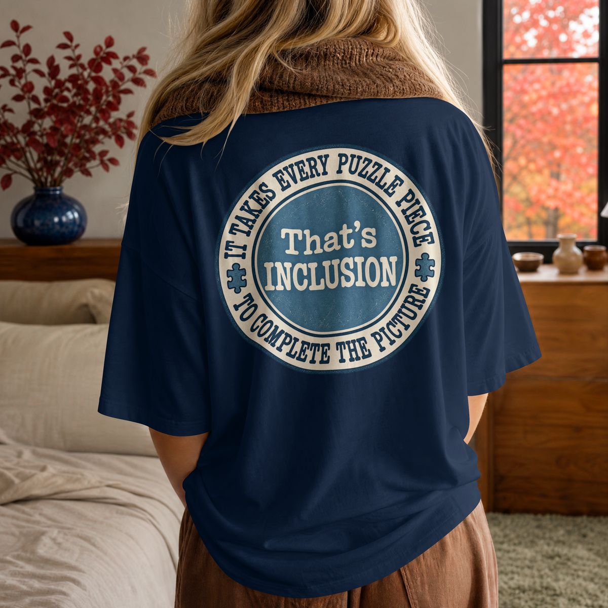 That's Inclusion Tee, Autism Awareness Puzzle Piece Logo Shirt, Autism Acceptance T-Shirt, Special Education Teacher Gift