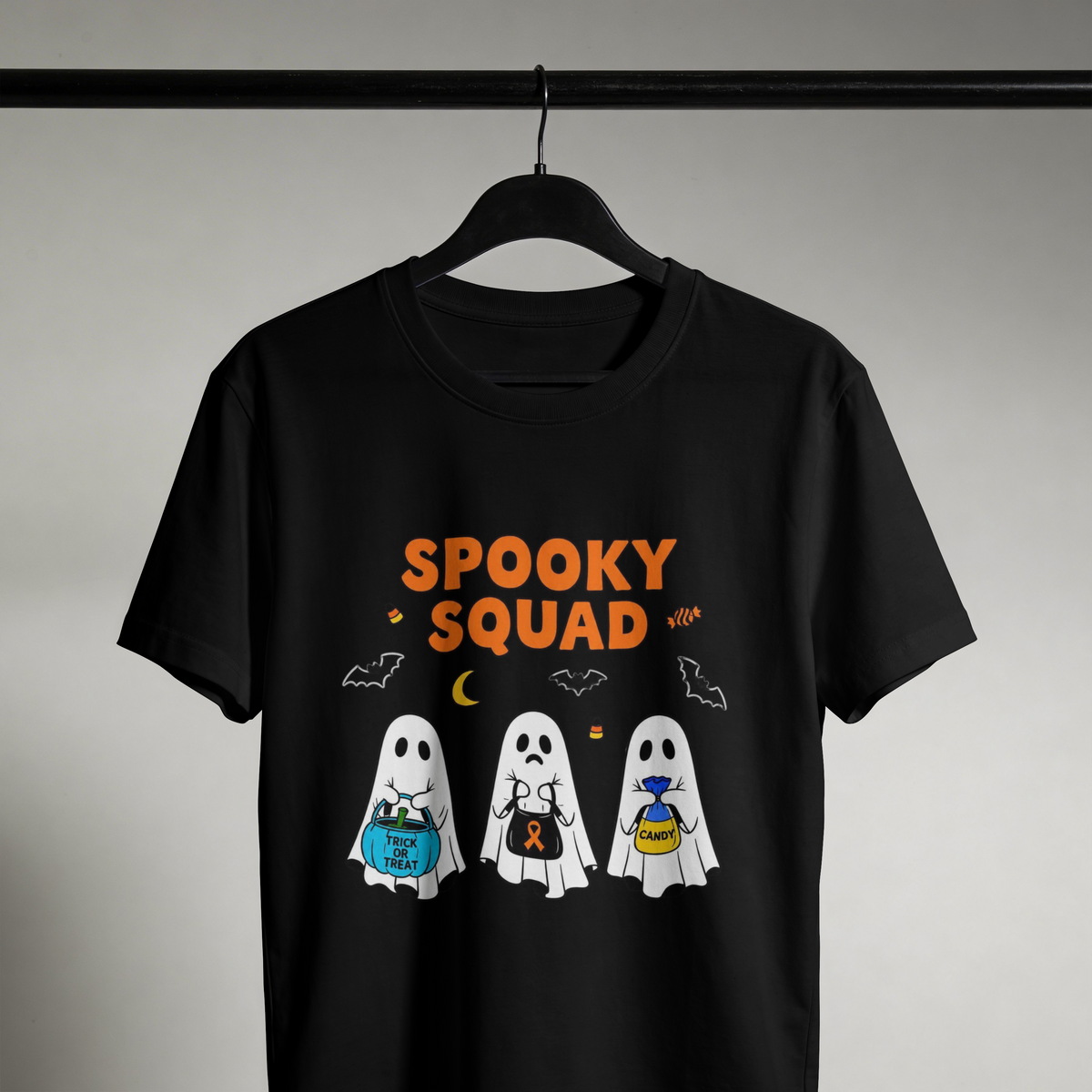 Spooky Squad Ghosts T-Shirt, Halloween Trick Or Treat Tee, Funny Halloween Family Shirt, Matching Halloween Group Costum