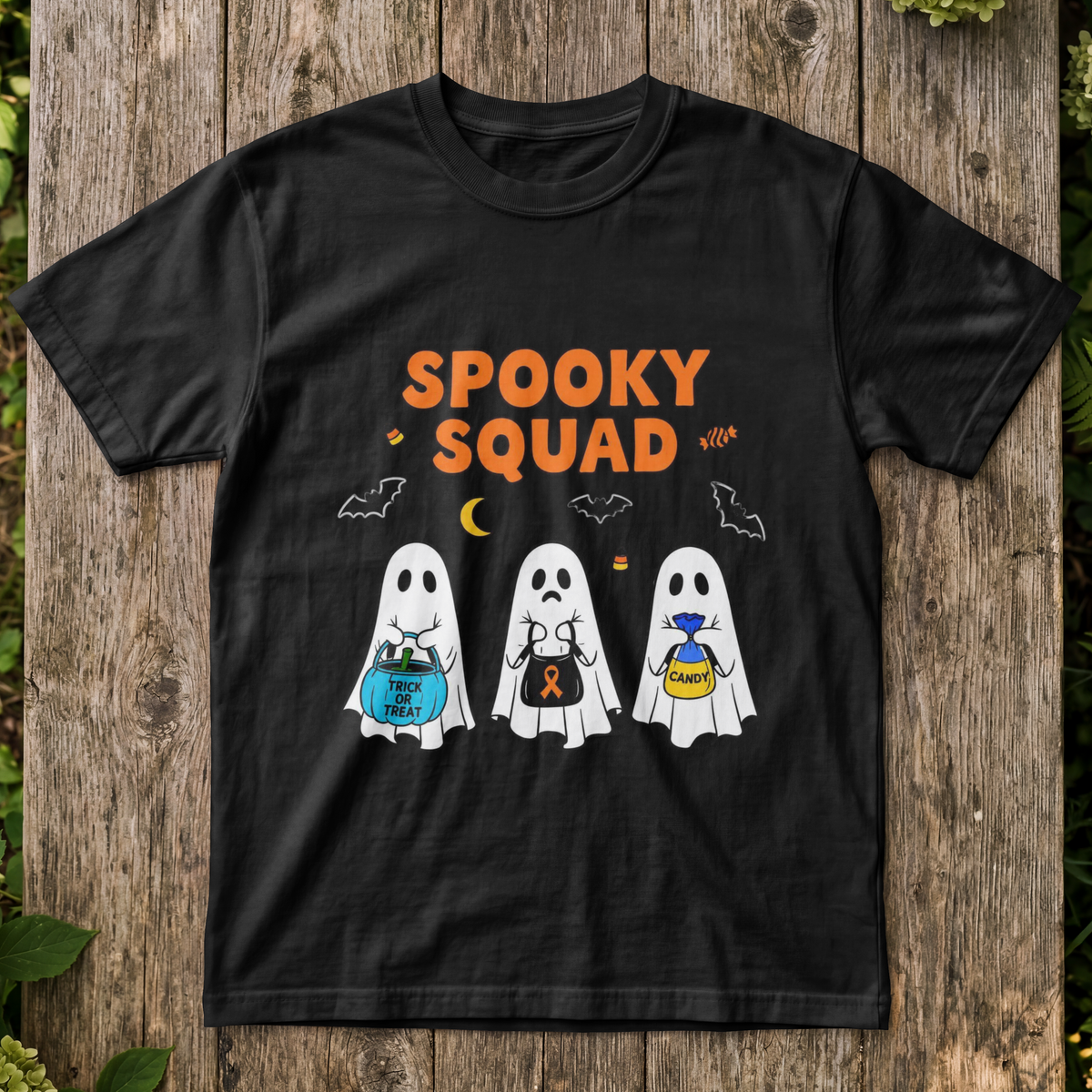 Spooky Squad Ghosts T-Shirt, Halloween Trick Or Treat Tee, Funny Halloween Family Shirt, Matching Halloween Group Costum