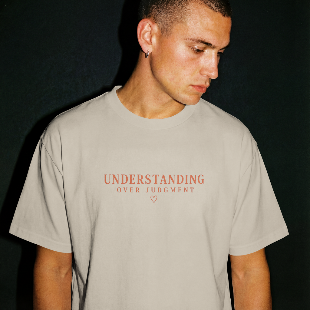 Understanding Over Judgment Tee, Compassion Message Shirt, Mental Health Awareness T-Shirt, Kindness Empathy Gift, Special Ed Teacher