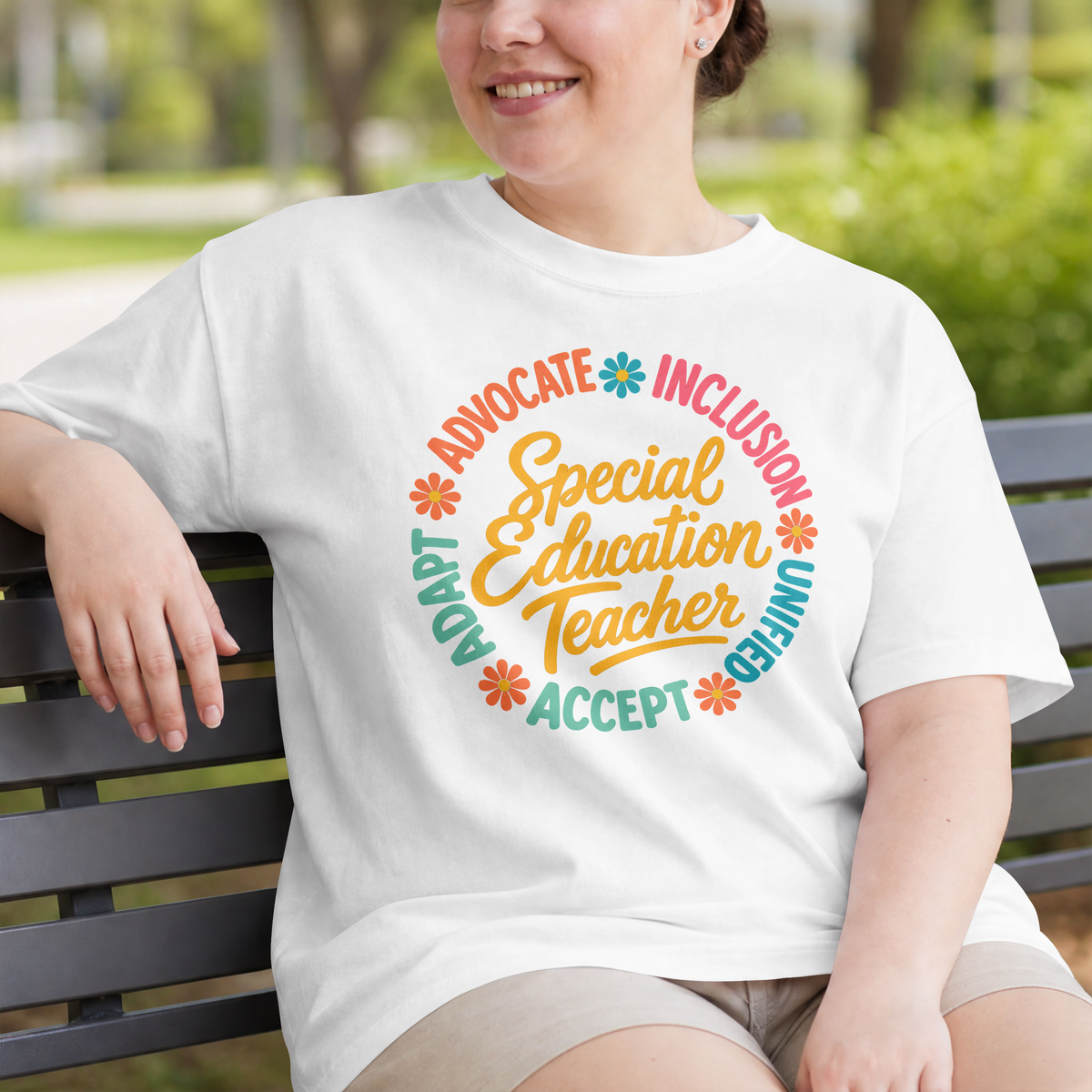Special Education Teacher Shirt Advocate Inclusion Acceptance T Shirt  Teacher Gift Autism Awareness Inclusive Classroom Tee