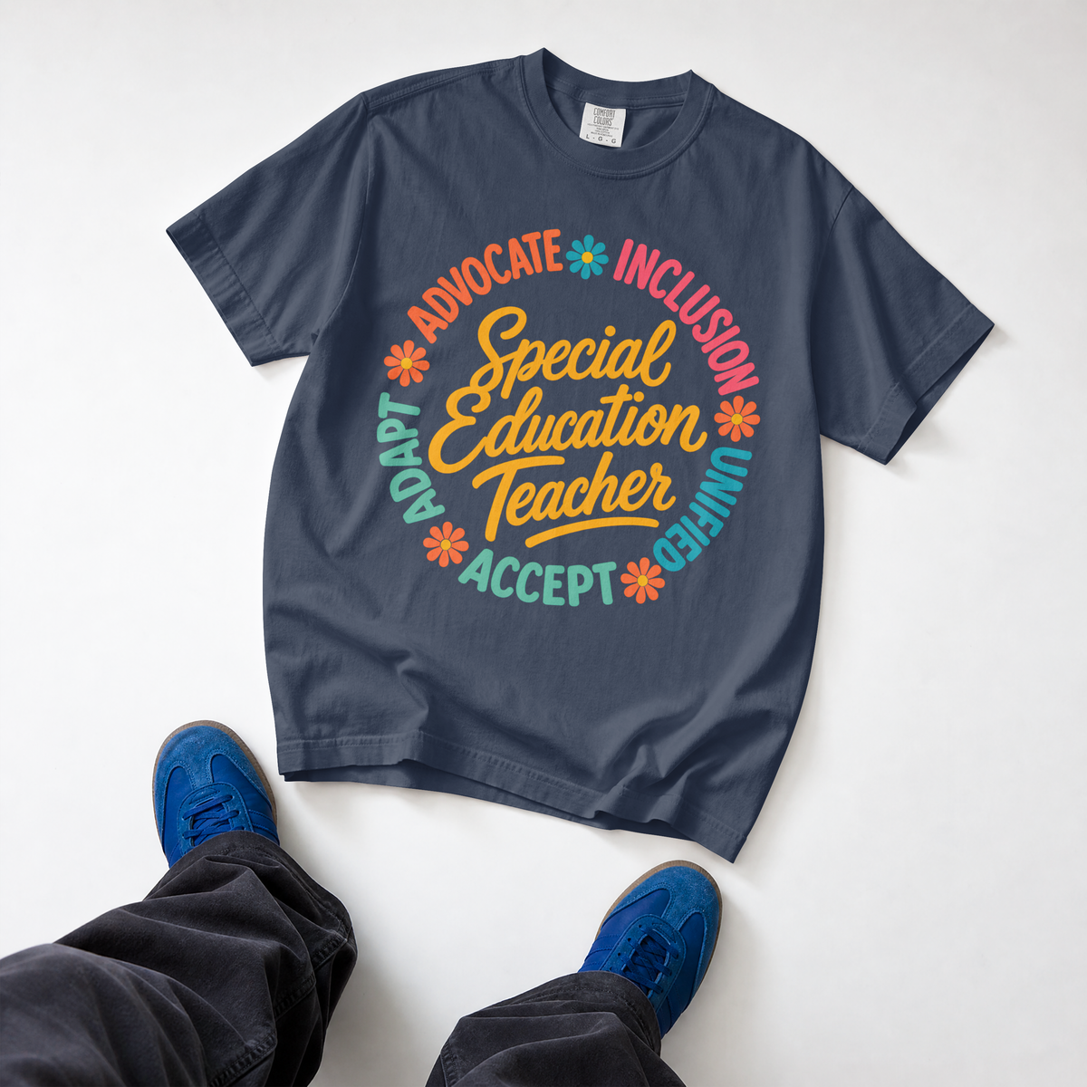 Special Education Teacher Shirt Advocate Inclusion Acceptance T Shirt  Teacher Gift Autism Awareness Inclusive Classroom Tee