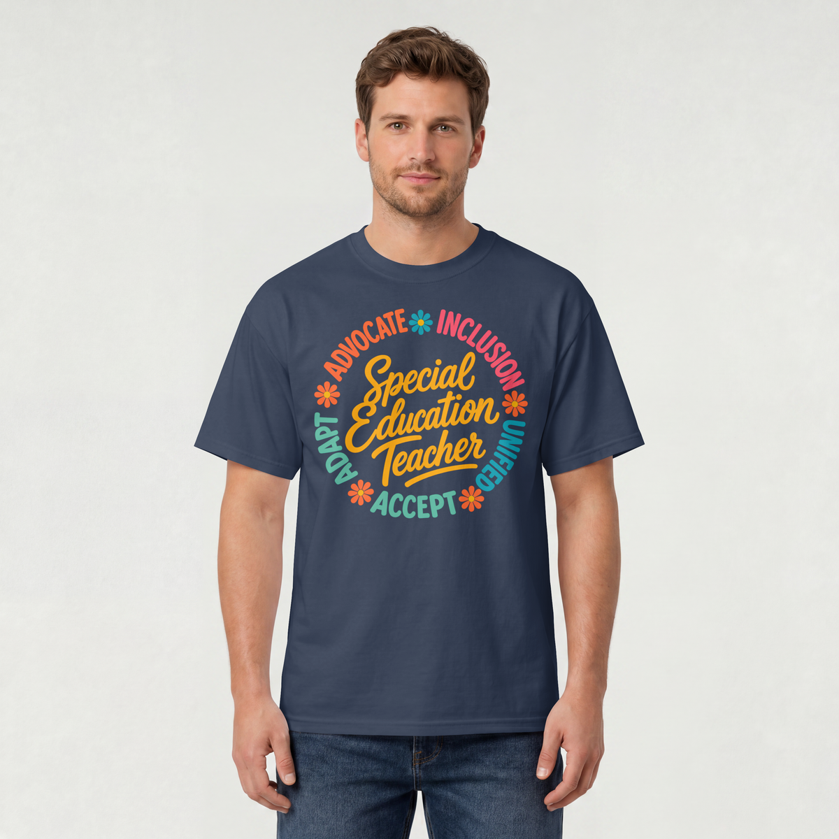 Special Education Teacher Shirt Advocate Inclusion Acceptance T Shirt  Teacher Gift Autism Awareness Inclusive Classroom Tee