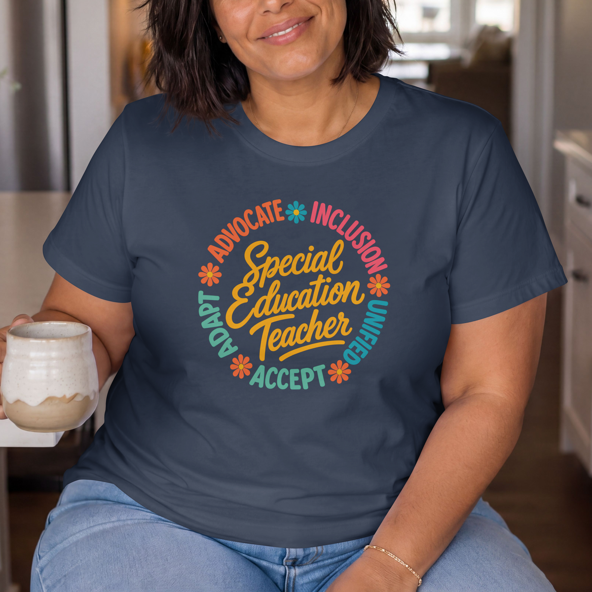 Special Education Teacher Shirt Advocate Inclusion Acceptance T Shirt  Teacher Gift Autism Awareness Inclusive Classroom Tee