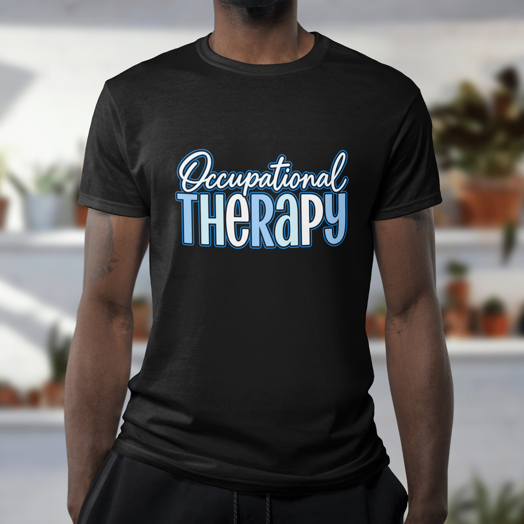 Occupational Therapy T-Shirt | OT Retro Script Tee