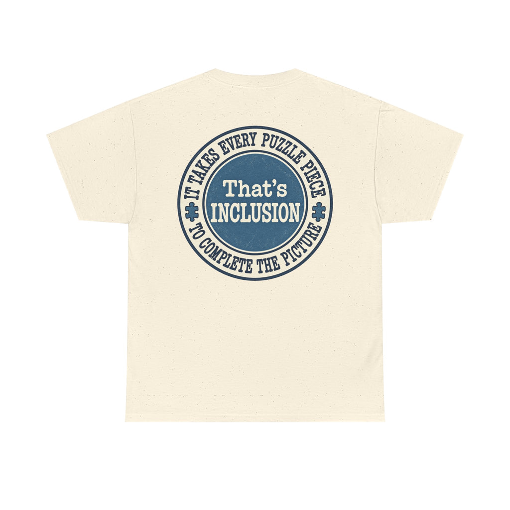 That's Inclusion Tee, Autism Awareness Puzzle Piece Logo Shirt, Autism Acceptance T-Shirt, Special Education Teacher Gift