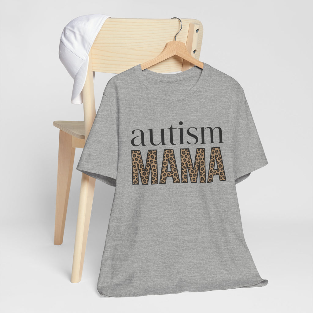 Autism MAMA Leopard Print Tee | Autism Awareness Shirt