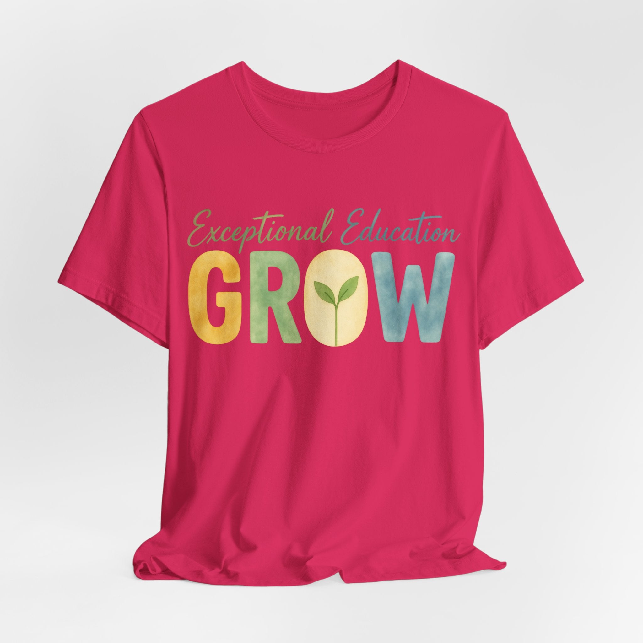 Exceptional Education Teacher Shirt GROW Special Education T Shirt SPED Teacher Gift Inclusive Classroom Autism Teacher Tee