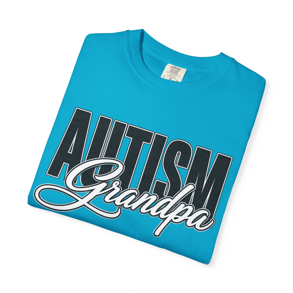 Autism Grandpa Shirt Proud Autism Grandpa T Shirt Autism Awareness Autism Acceptance Gift Puzzle Heart Special Needs Grandpa Tee