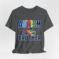 Autism Brother Shirt | Puzzle Heart Infinity T-Shirt | Proud Autism Sibling Tee | Autism Awareness & Acceptance Gift for Brother