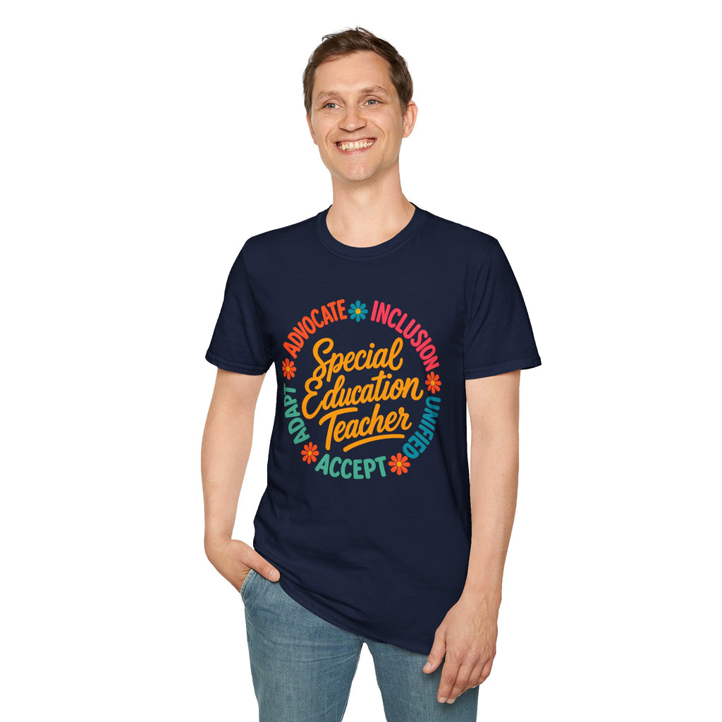 Special Education Teacher Shirt Advocate Inclusion Acceptance T Shirt  Teacher Gift Autism Awareness Inclusive Classroom Tee