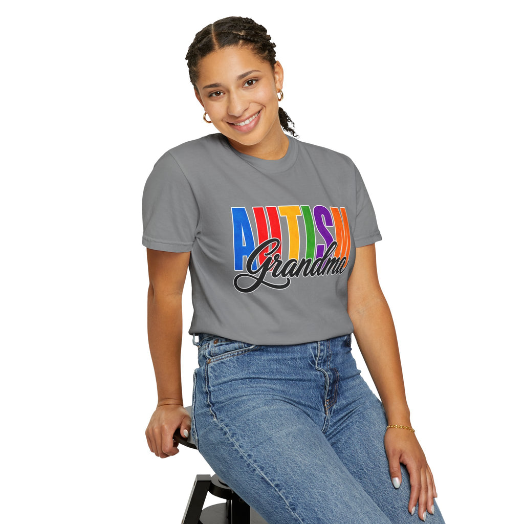 Autism Grandma Shirt Proud Autism Grandma T Shirt Autism Awareness Autism Acceptance Gift Puzzle Heart Special Needs Grandma Tee