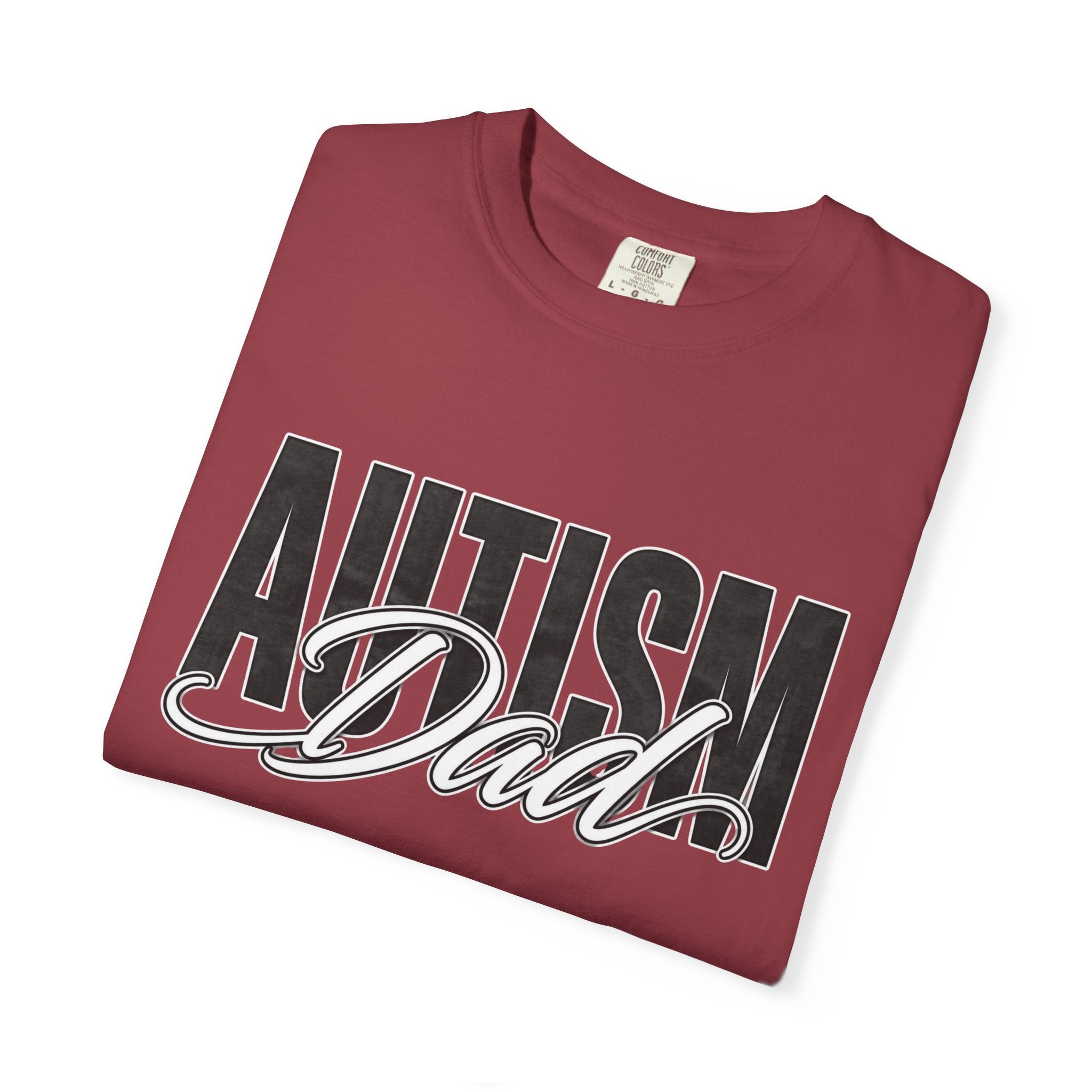 Autism Dad Shirt Autism Dad T Shirt Proud Autism Father Rainbow Block Letter Tee Autism Awareness Autism Acceptance Gift for Dad