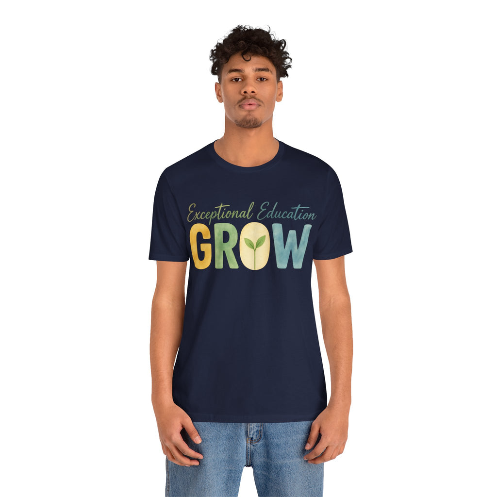 Exceptional Education Teacher Shirt GROW Special Education T Shirt SPED Teacher Gift Inclusive Classroom Autism Teacher Tee