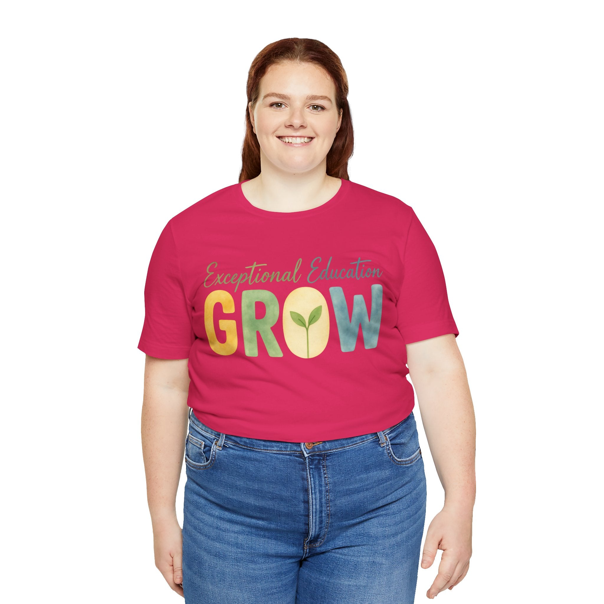 Exceptional Education Teacher Shirt GROW Special Education T Shirt SPED Teacher Gift Inclusive Classroom Autism Teacher Tee