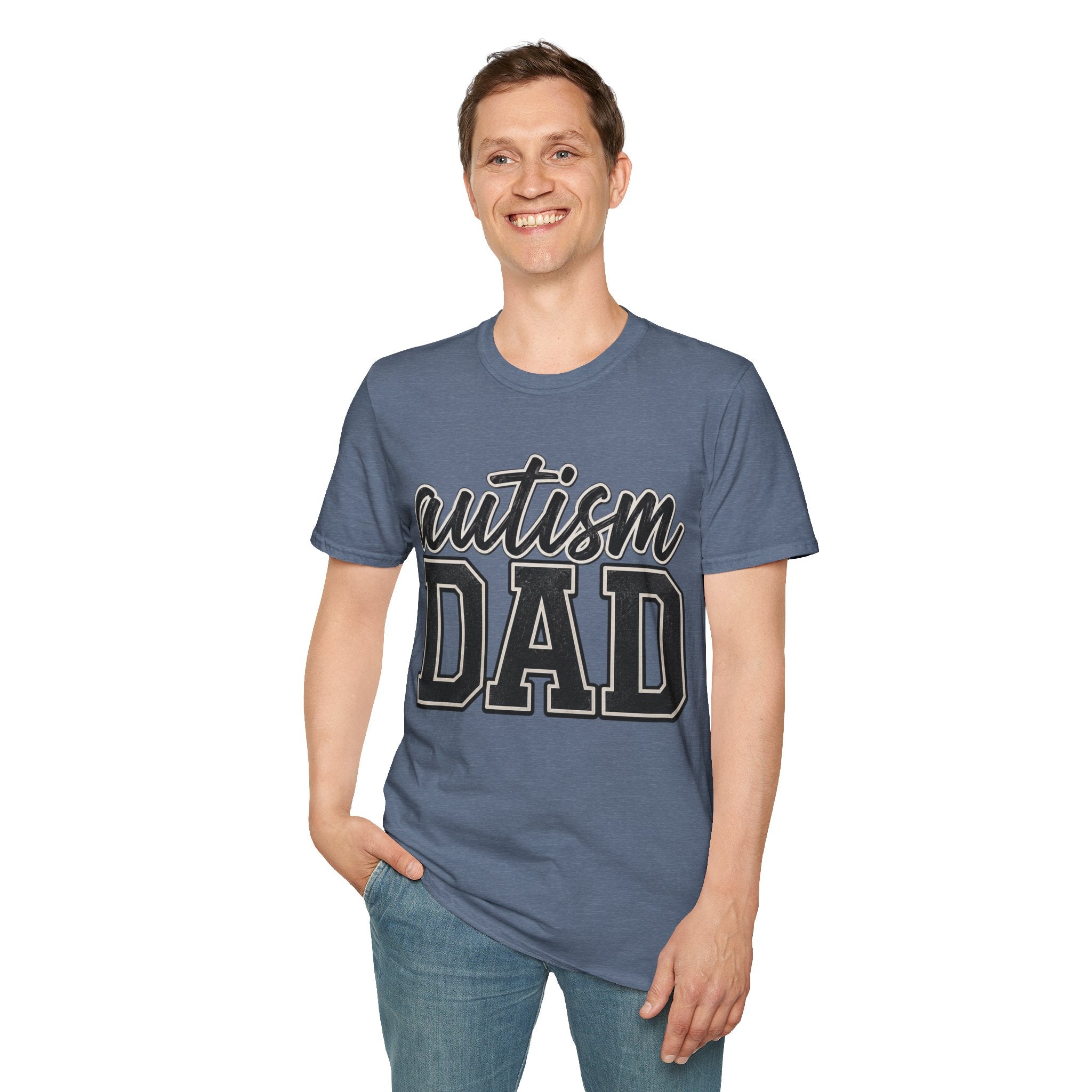 Autism Dad T-Shirt | Awareness Script and Special Needs