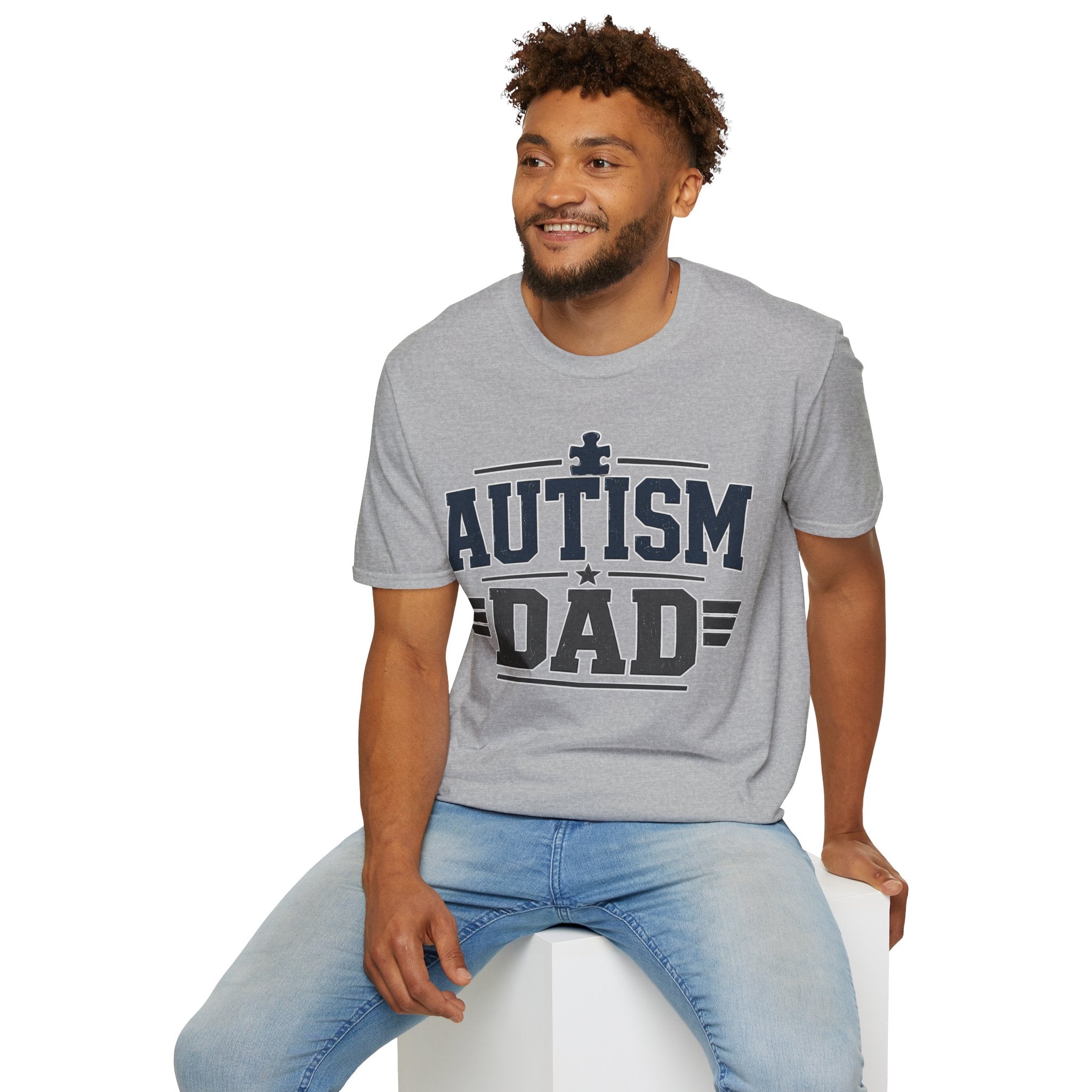 Autism Dad T-Shirt — Proud Autism Awareness Tee for Fathers