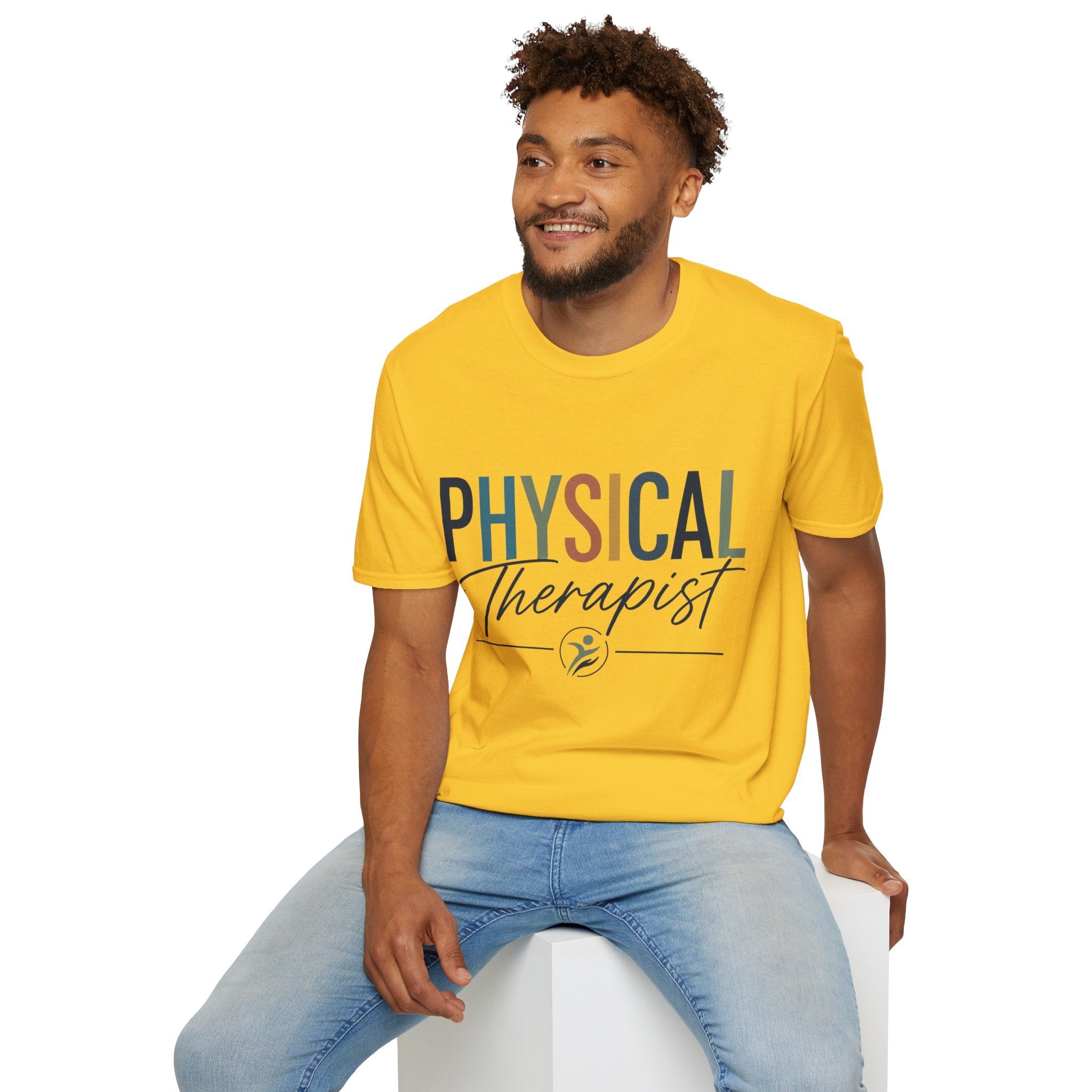 Physical Therapist Shirt | PT T-Shirt | Colorful Therapy Graphic Tee | Physical Therapy Gift | Therapist Apparel | Healthcare Professional