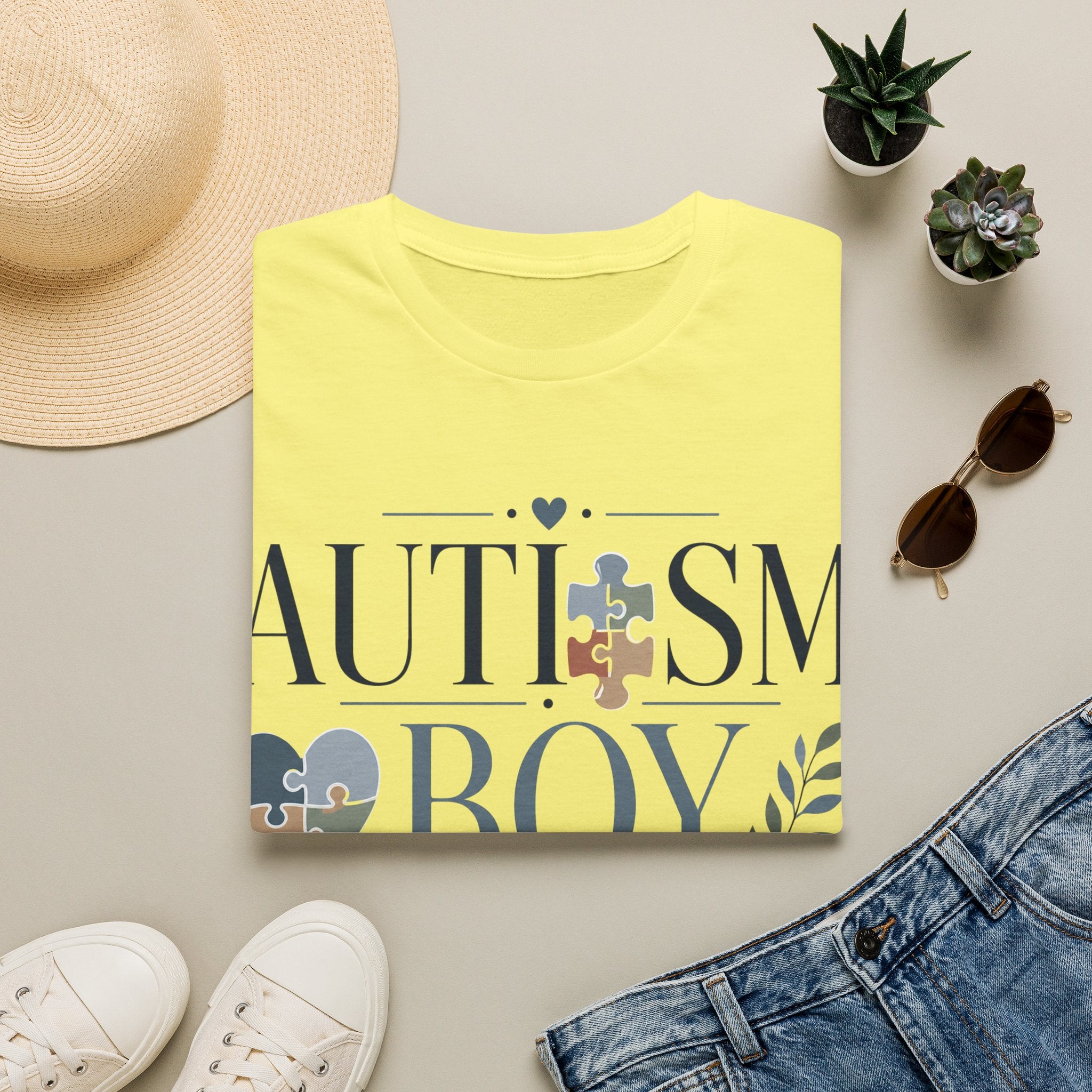 Autism Boy Mom Shirt | Proud Autism Mom T-Shirt | Puzzle Heart Infinity Design | Autism Awareness & Acceptance Gift | Special Needs Mom Apparel