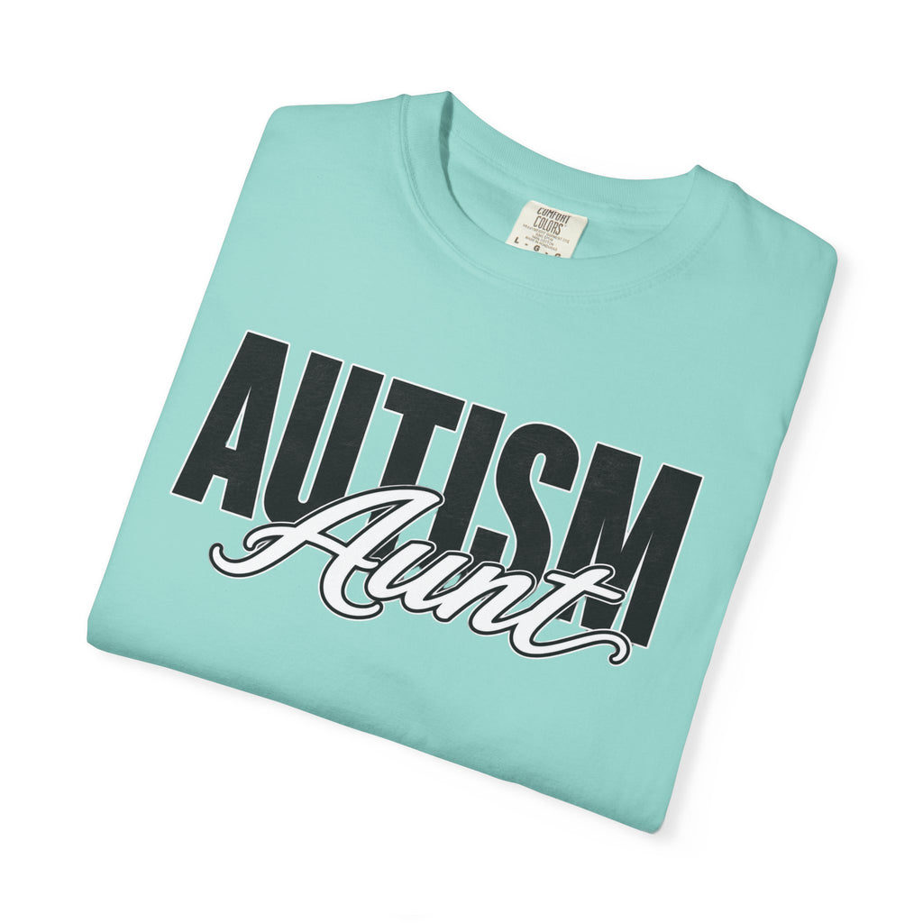 Autism Aunt Shirt Proud Autism Aunt T Shirt Autism Awareness Autism Acceptance Gift Puzzle Heart Special Needs Family Tee