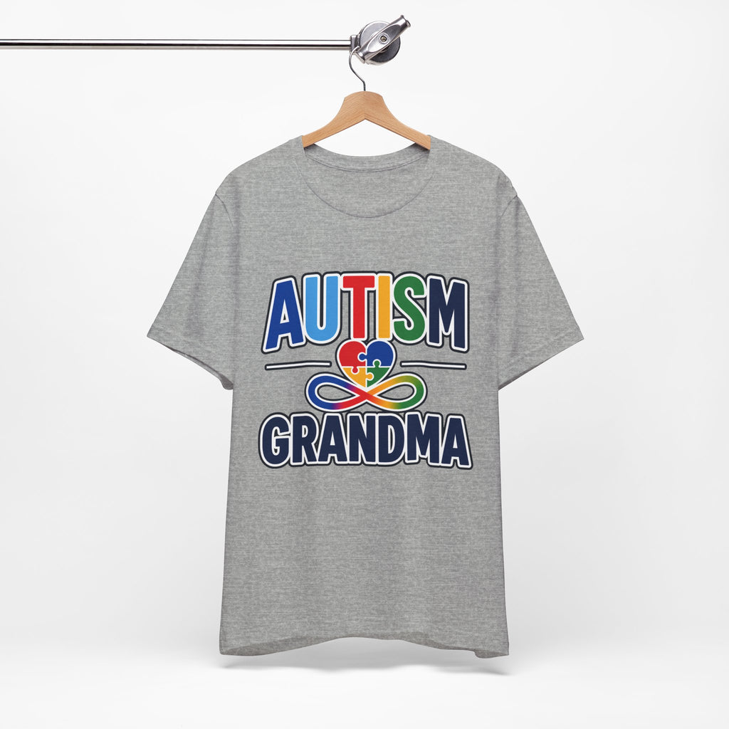 Autism Grandma Shirt | Puzzle Heart Infinity T-Shirt | Proud Autism Grandma Tee | Autism Awareness & Acceptance Gift