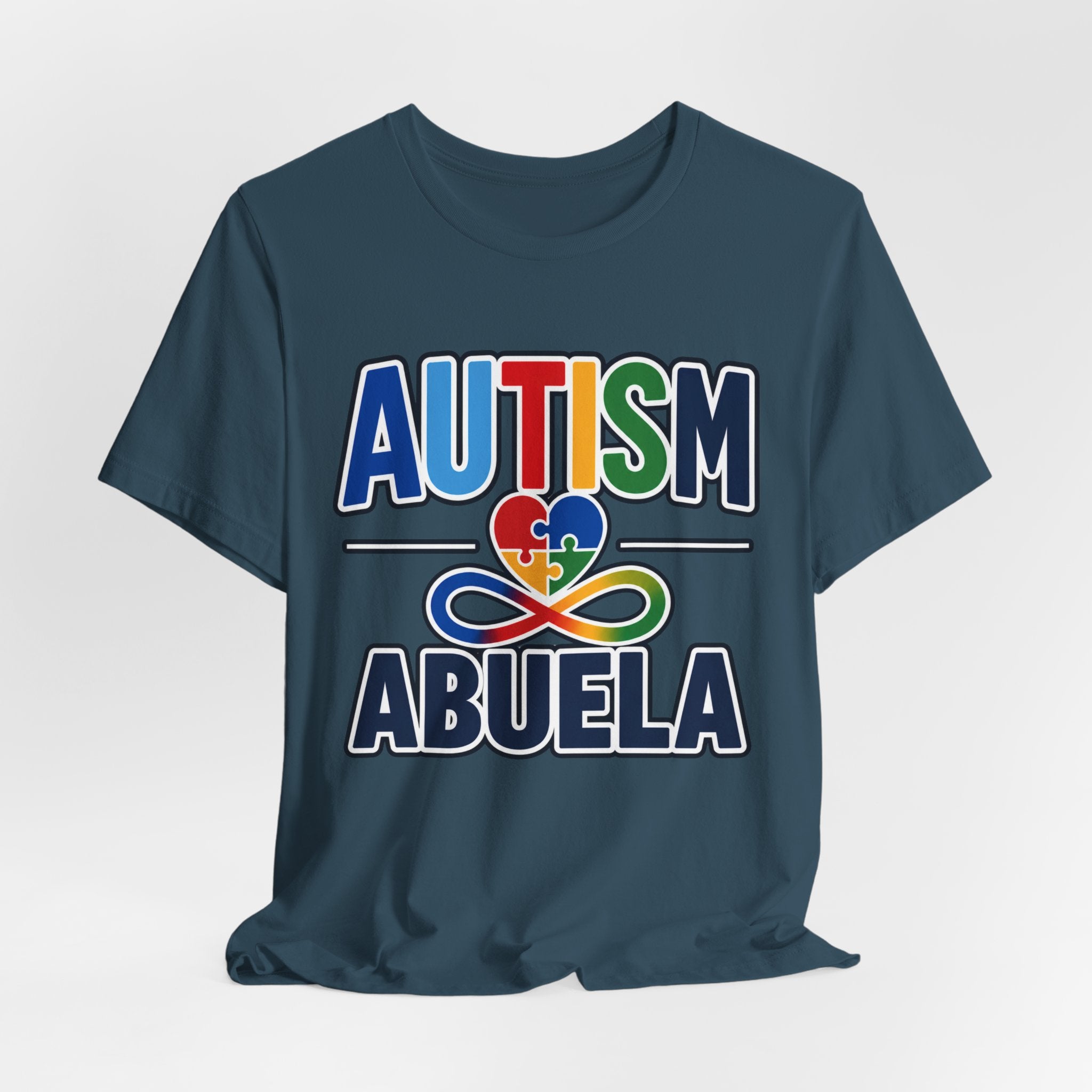 Autism Abuela Shirt Autism Grandma T Shirt Spanish Grandma Gift Puzzle Heart Autism Awareness Autism Acceptance Special Needs Family