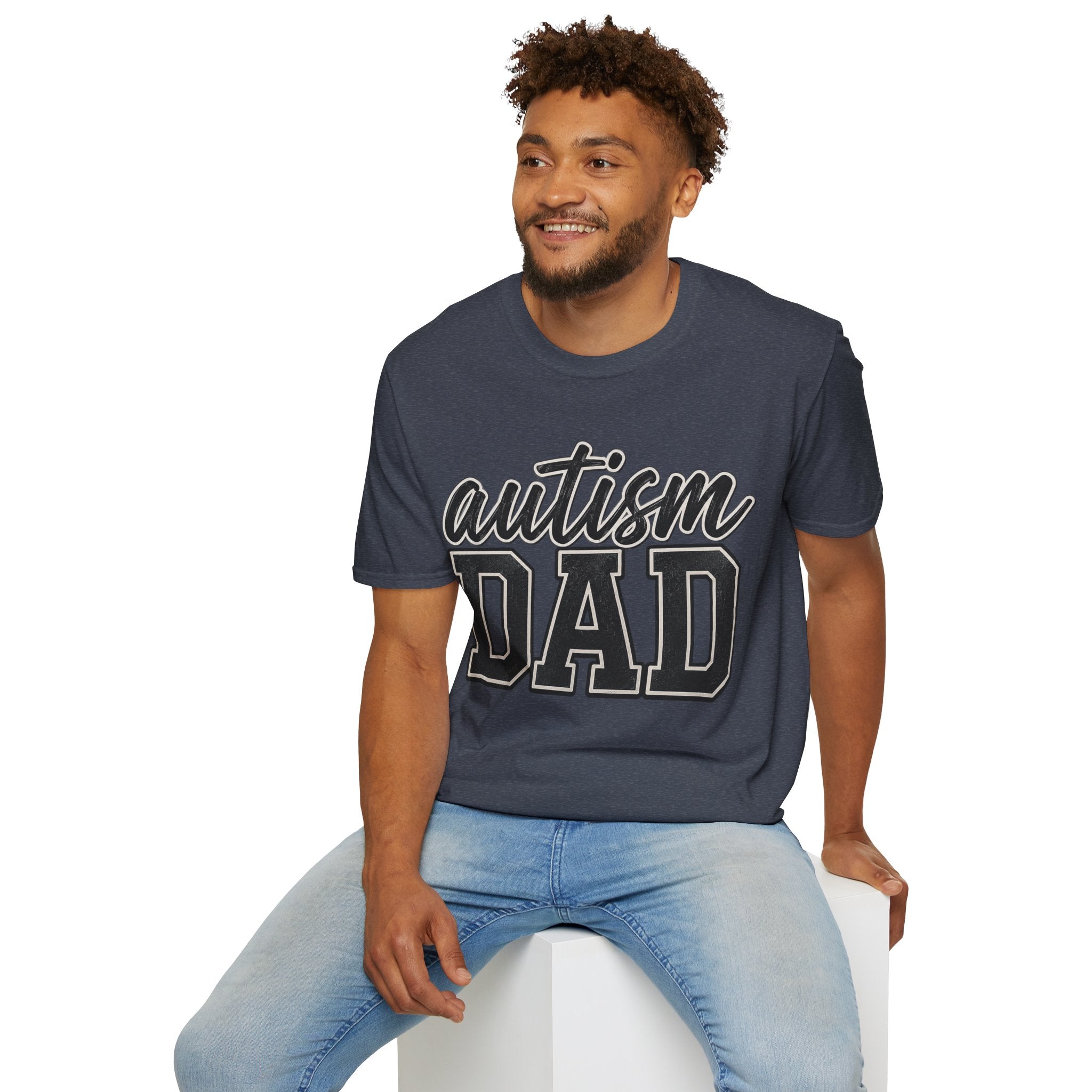 Autism Dad T-Shirt | Awareness Script and Special Needs