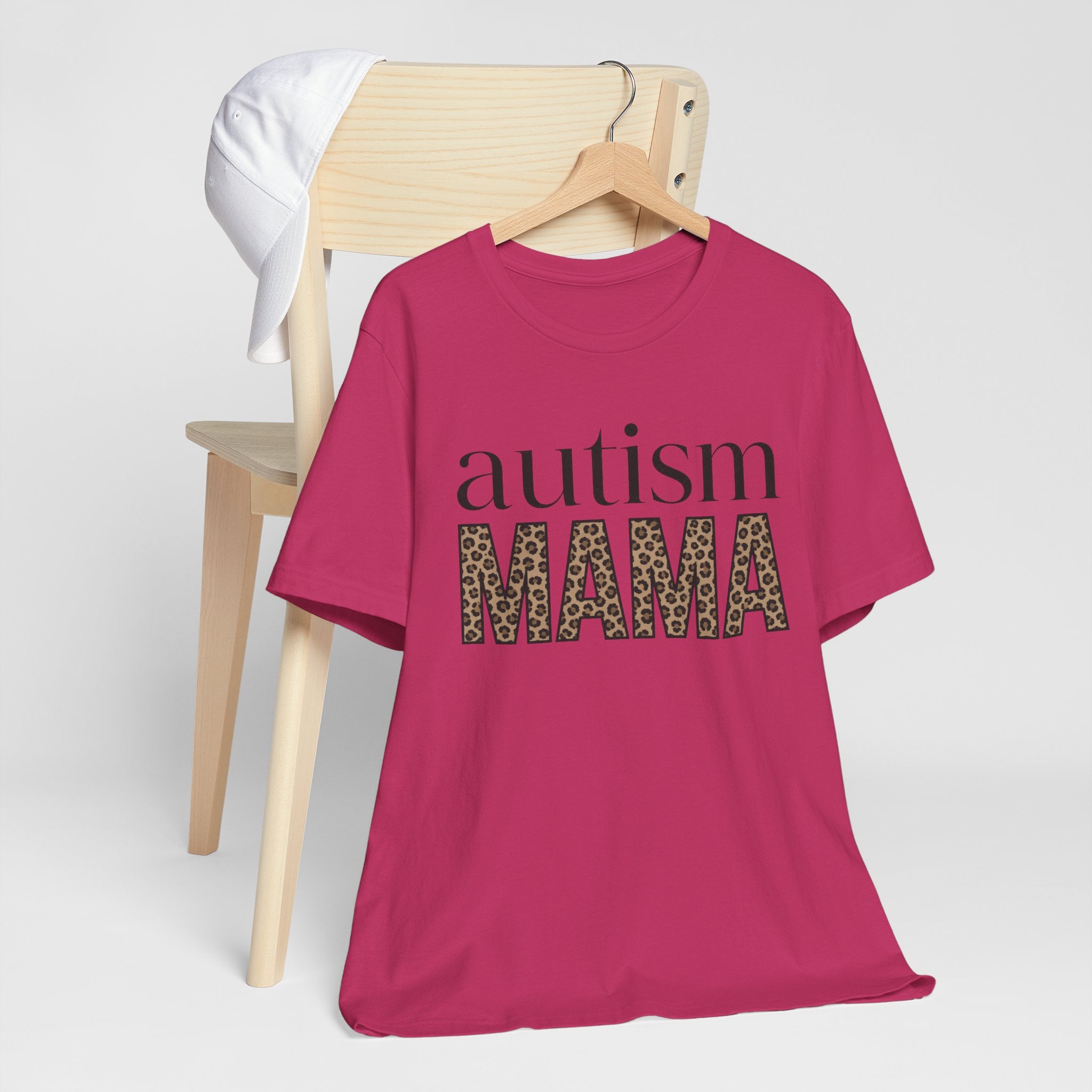 Autism MAMA Leopard Print Tee | Autism Awareness Shirt