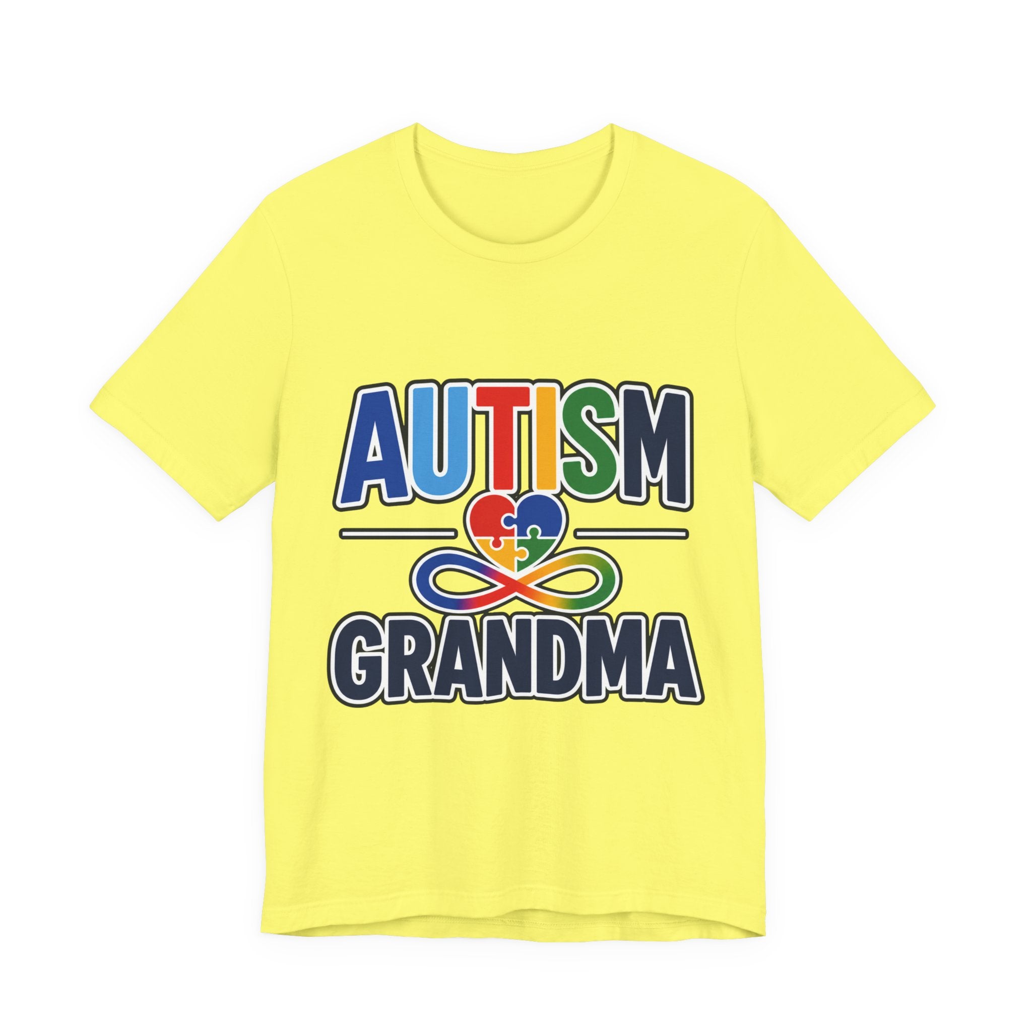 Autism Grandma Shirt | Puzzle Heart Infinity T-Shirt | Proud Autism Grandma Tee | Autism Awareness & Acceptance Gift